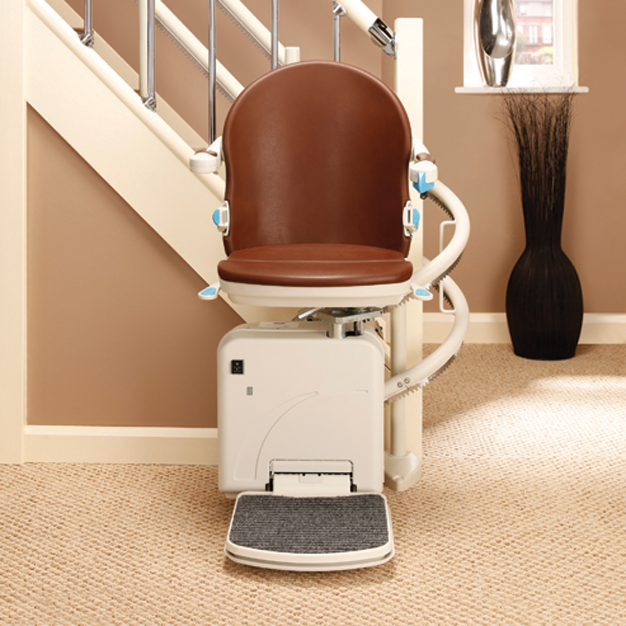 LA Curved stair charlift for elderly